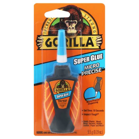 Gorilla Micro Precise Super Glue (0.2 oz)