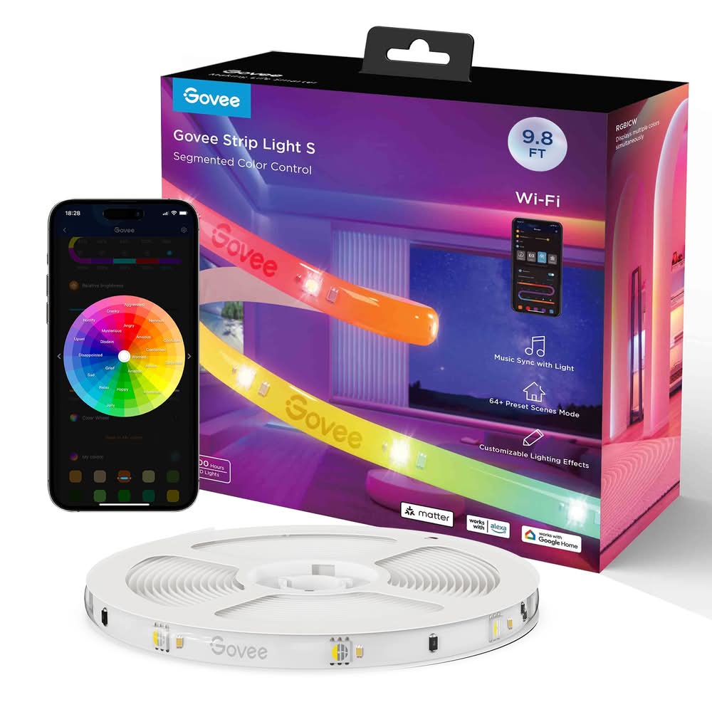 Govee Indoor 9.8-ft LED Multicolor Strip Light