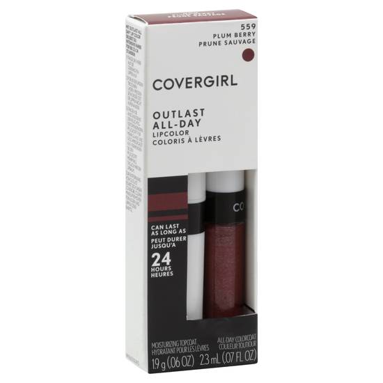 Covergirl 559 Plum Berry Outlast All Day Lip Color