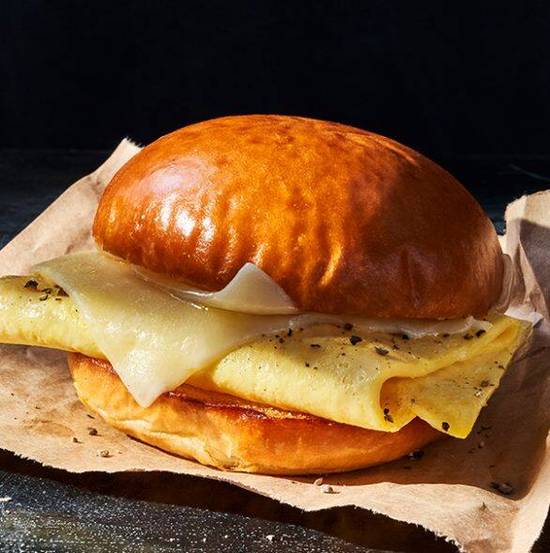 Scrambled Egg & Cheese on Brioche