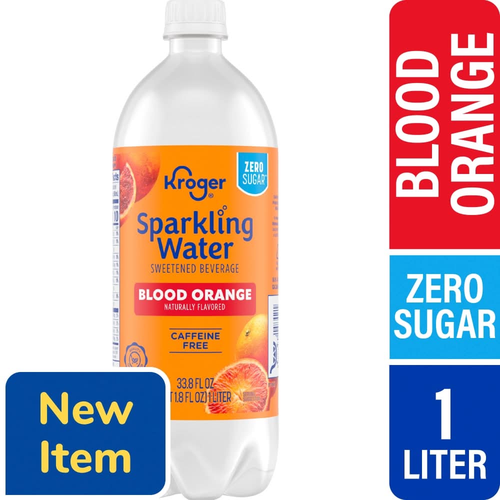 Kroger® Zero Sugar Blood Orange Sparkling Water