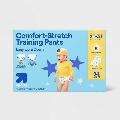 up&up Boys Disposable Training Pants, 2T-3T (94 ct)