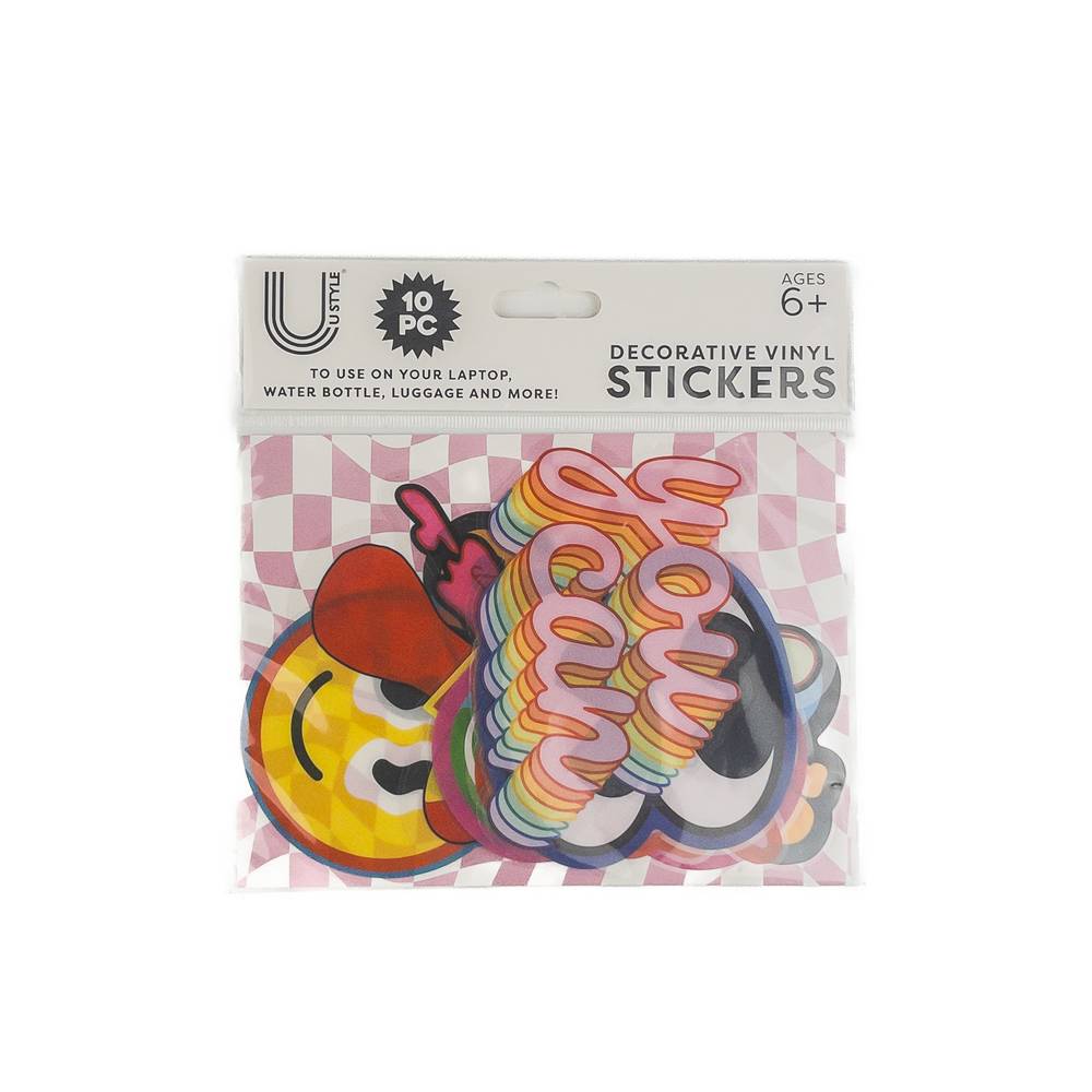 U Style Vinyl Stckr Girl