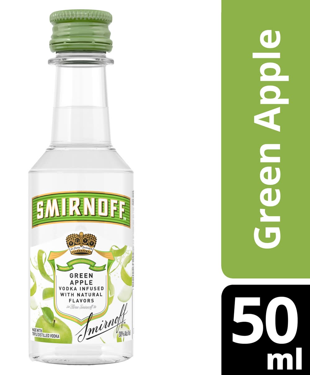Smirnoff Green Apple Vodka (50 ml)