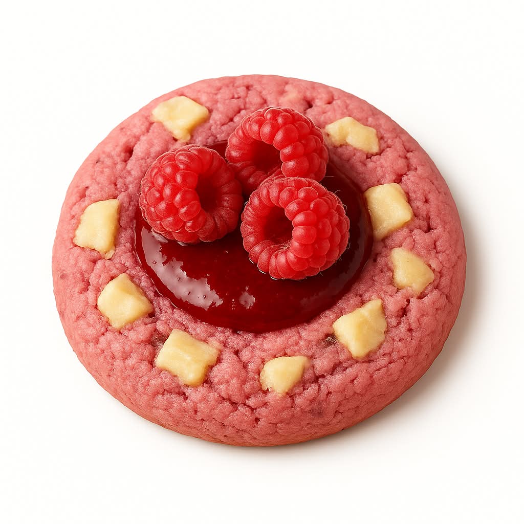 Cookies Framboise chocolat blanc