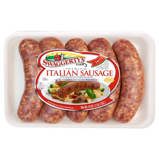 Swaggerty's Farm 5 Premium Italian Sausage Hot