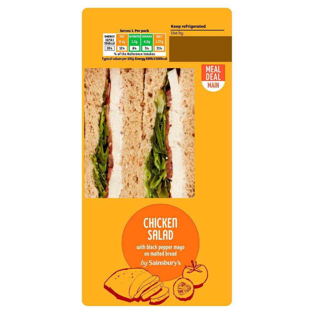 Sainsbury's Chicken Salad Sandwich