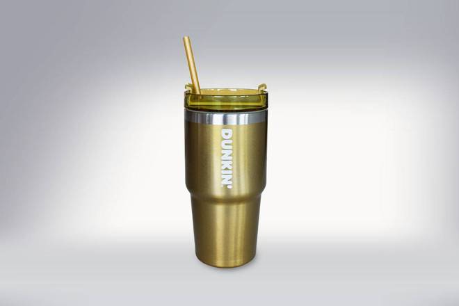 DUNKIN' Hot Coffee Mug gold