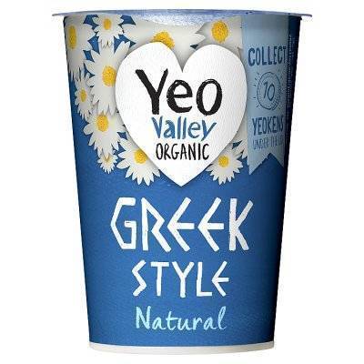 Yeo Valley Organic Greek Style Natural 450g