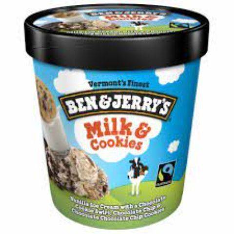 Ben & Jerry's Milk and Cookies Pint