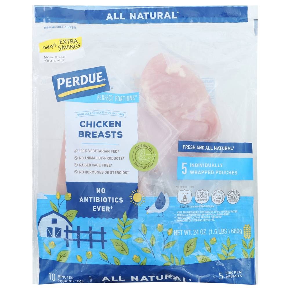 Perdue Chicken Breasts (24 oz, 5 ct)