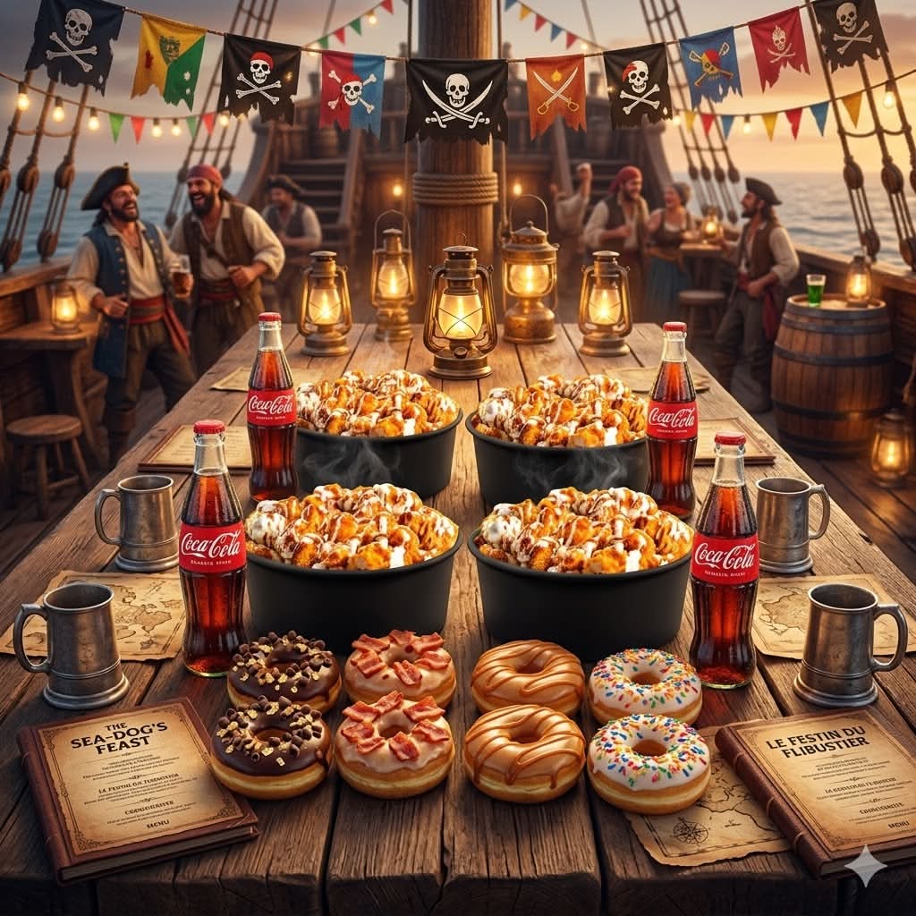 Menu Équipage Complet 👨‍👩‍👧‍👦🏴‍☠️