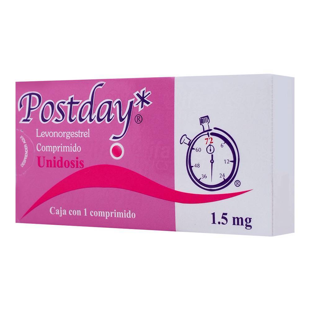 Inves farmacéutica postday levonorgestrel comprimido 1.5 mg