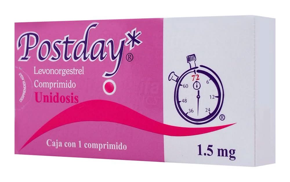 Postday · Levonorgestrel comprimido 1.5 mg