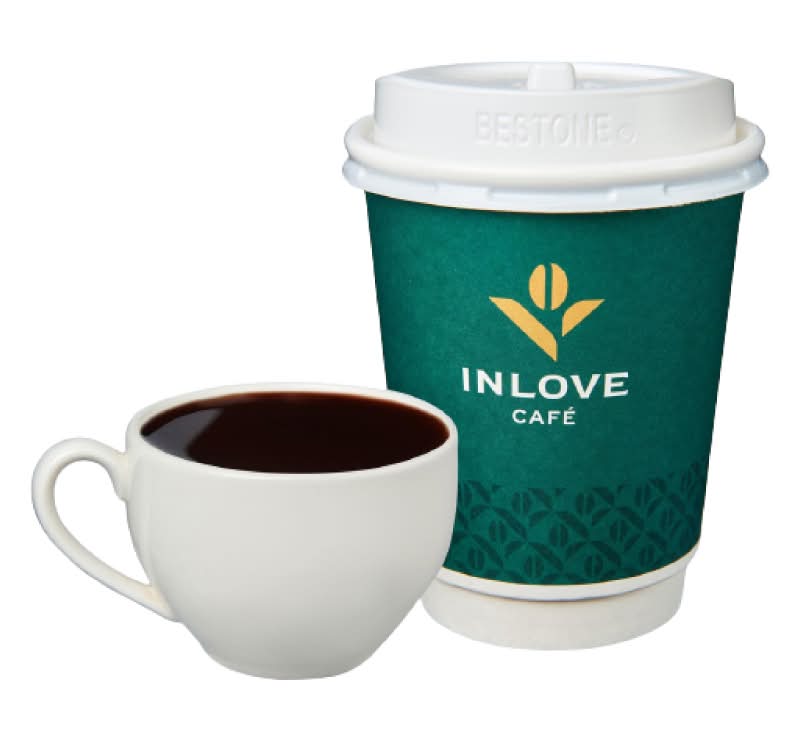 【inLove Cafe】熱美式咖啡12oz <1Cup杯 x 1 x 1Cup杯>