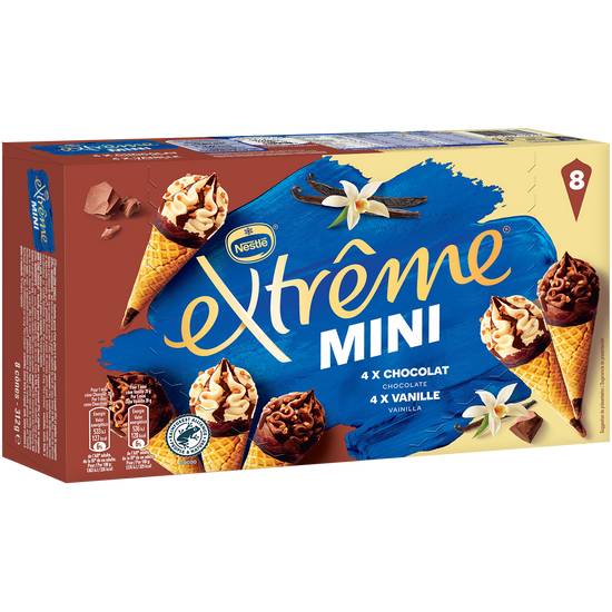 Extrême - Mini vanille mini chocolat (8 pièces )