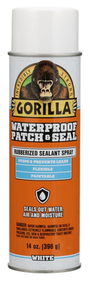 Gorilla White Rubber Waterproof And Sealer 14 Oz