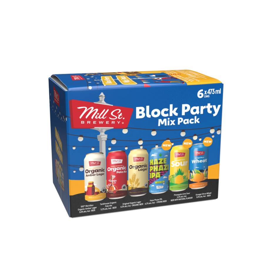 Mill Street Block Party Mix Pack  (6 Cans, 473ml)