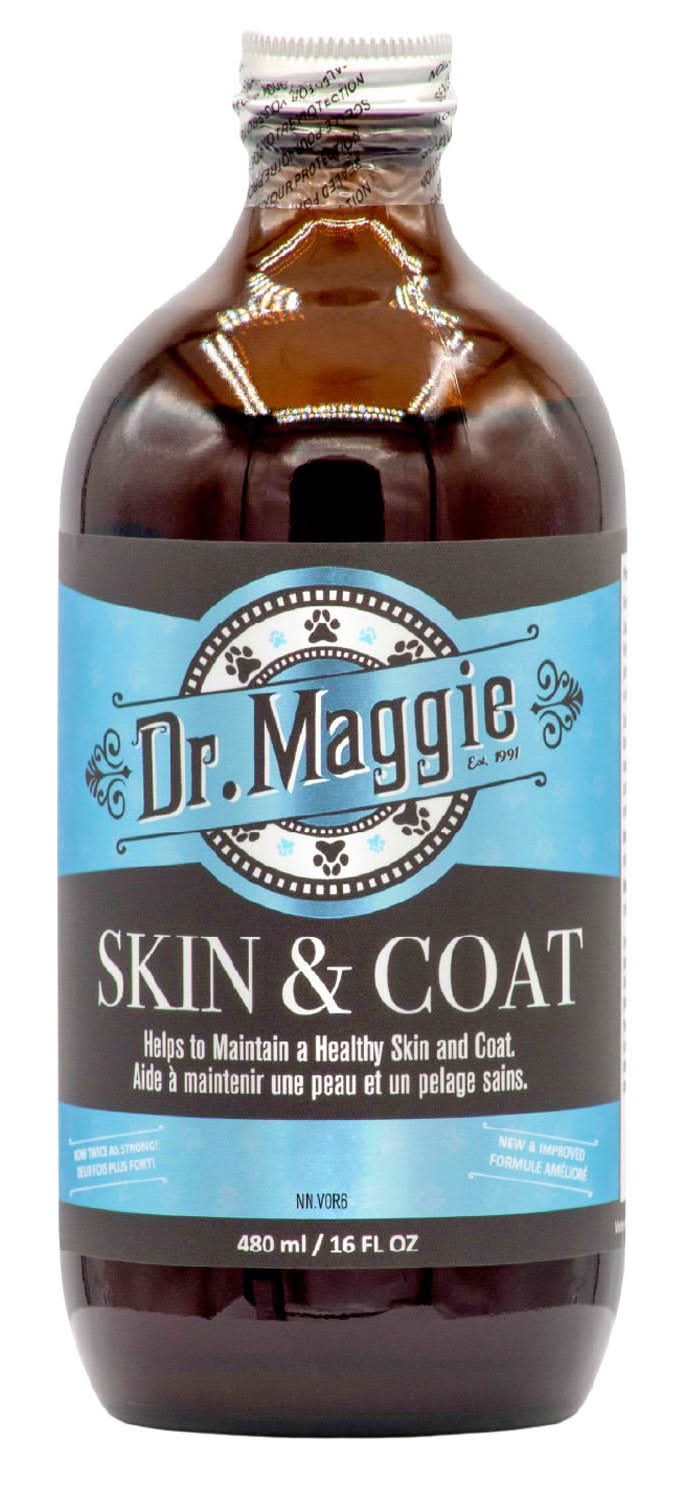Dr. Maggie Skin & Coat Pet Supplement, 16 oz