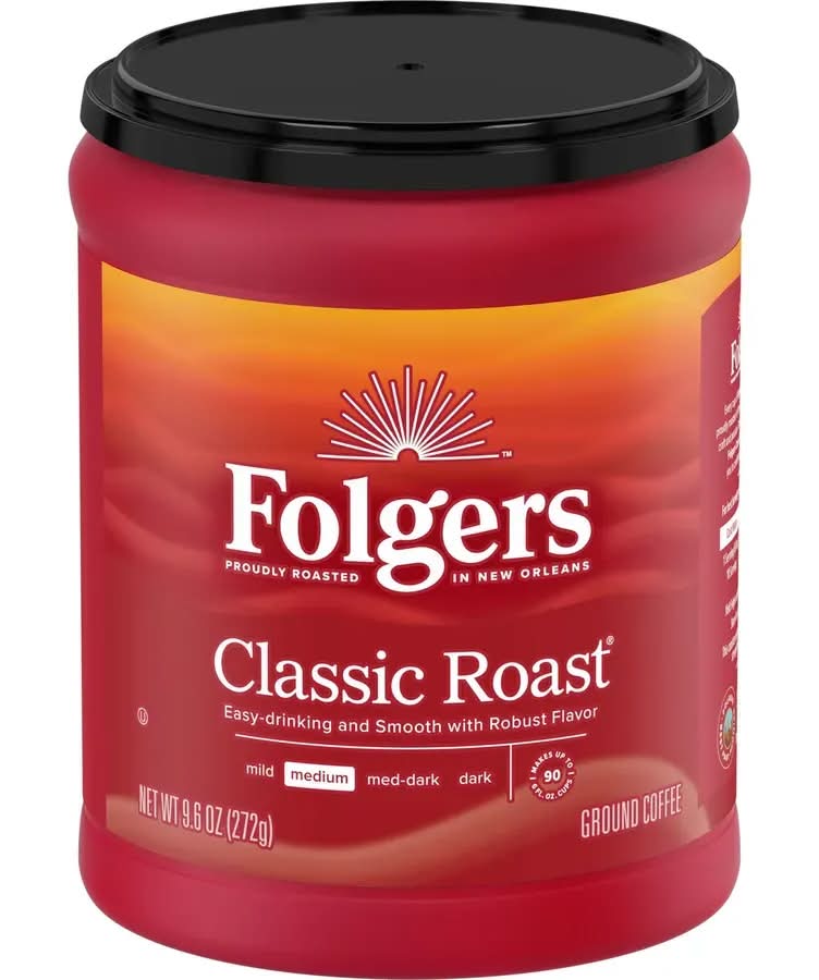 Folgers Classic Medium Roast Ground Coffee