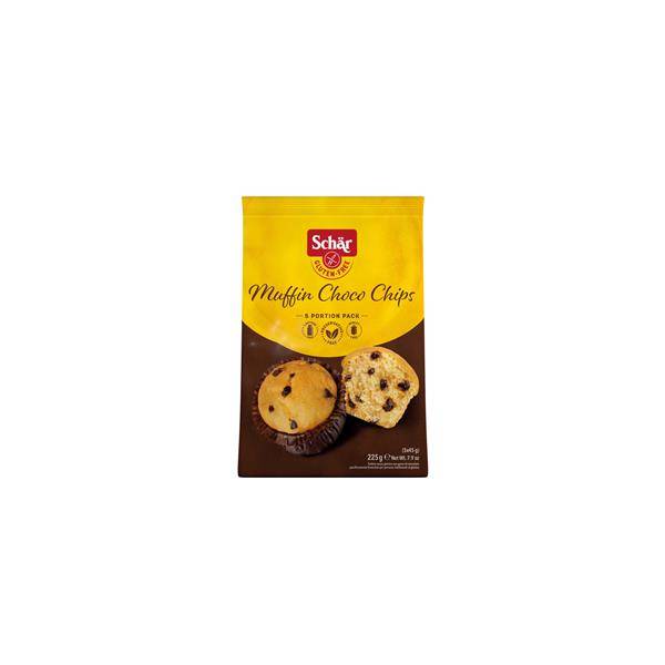 Queques com pepitas de chocolate sem glúten