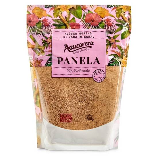 Panela azúcar moreno de caña integal Azucarera bolsa 500 g