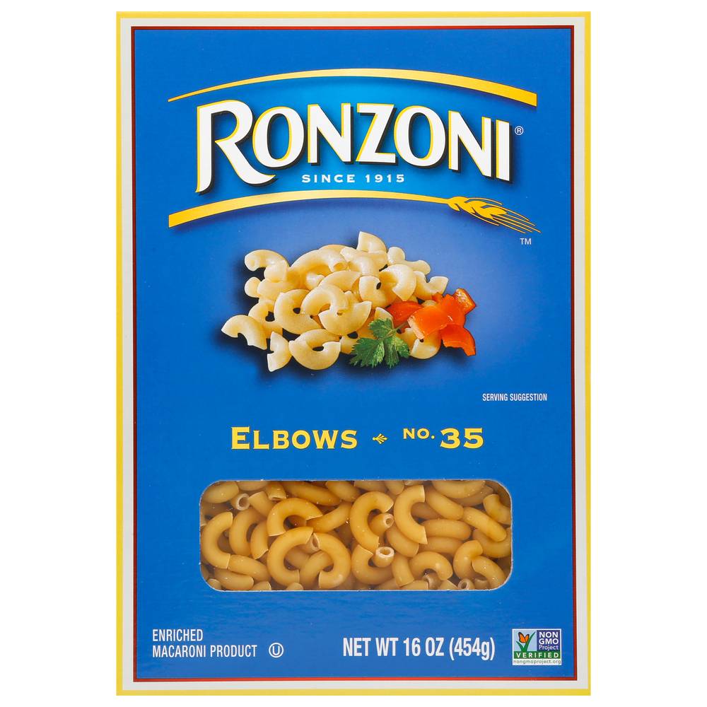 Ronzoni Elbows No.35 Enriched Macaroni (1 lbs)