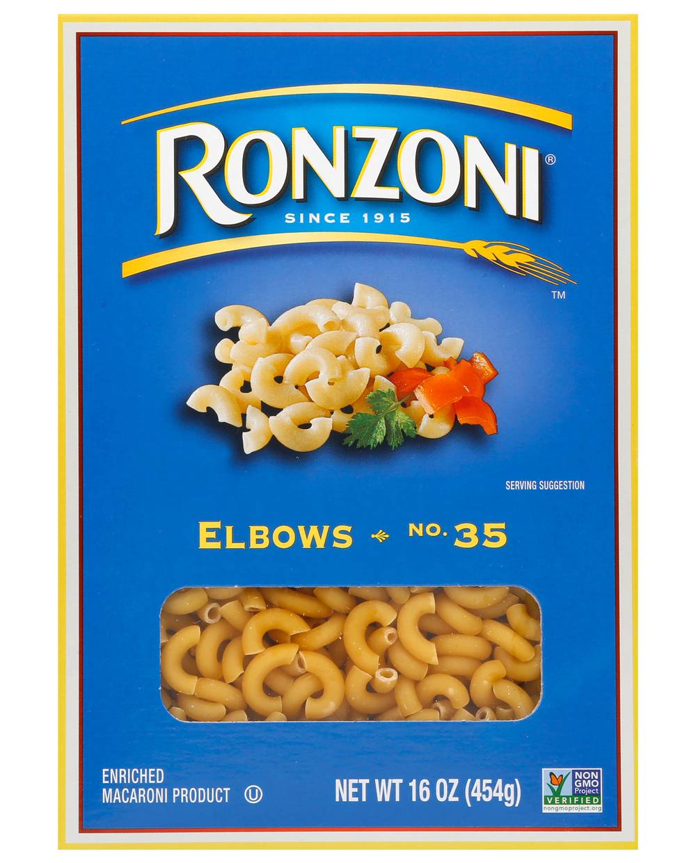 Ronzoni Elbows No.35 Enriched Macaroni (16 oz)