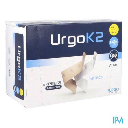 Urgo K2 Kit Latex Free Compression 18cm X 25cm 10cm Bande de contention - Accessoires