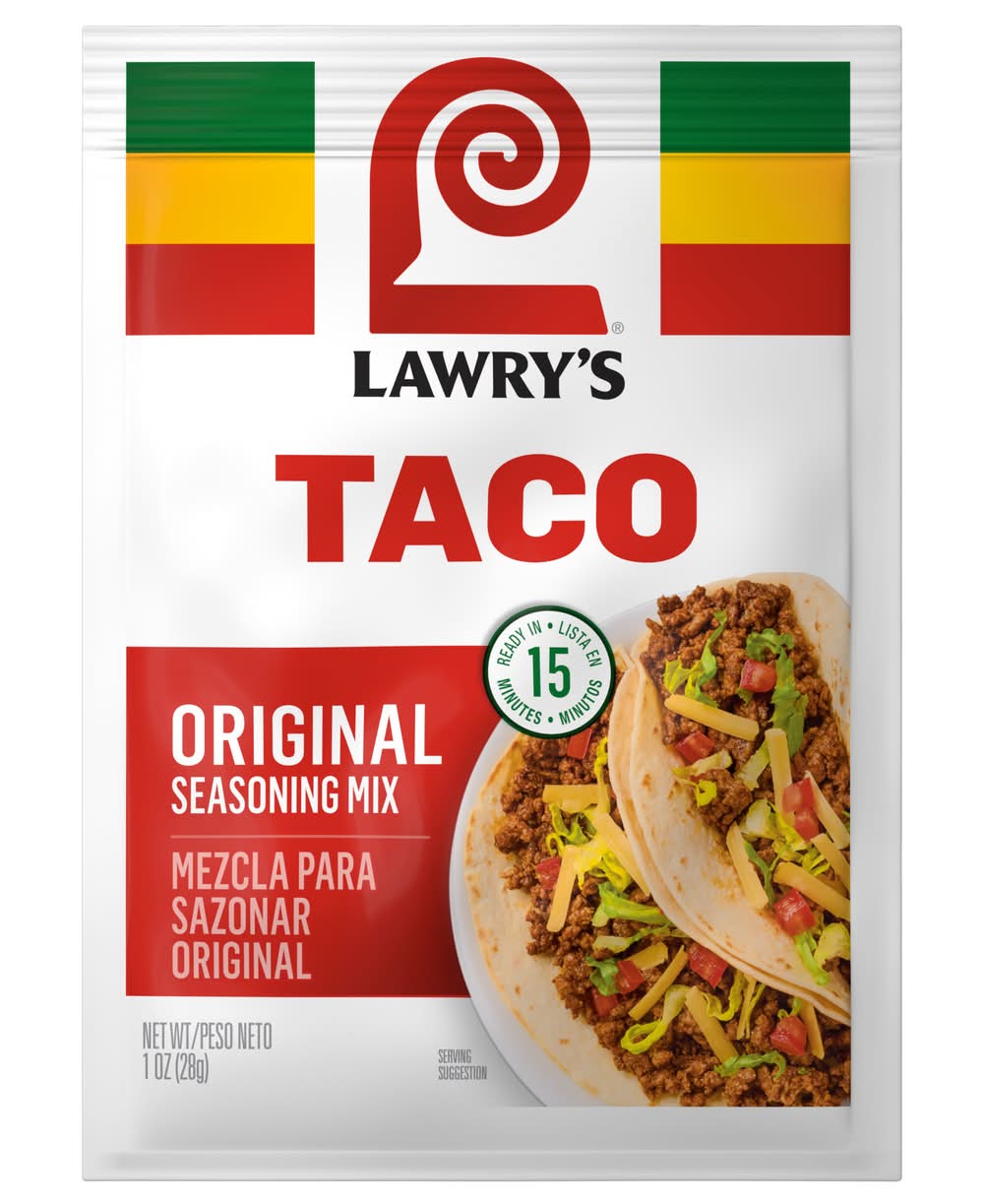 Lawry's Spices & Seasonings Mix, Taco (1 oz)