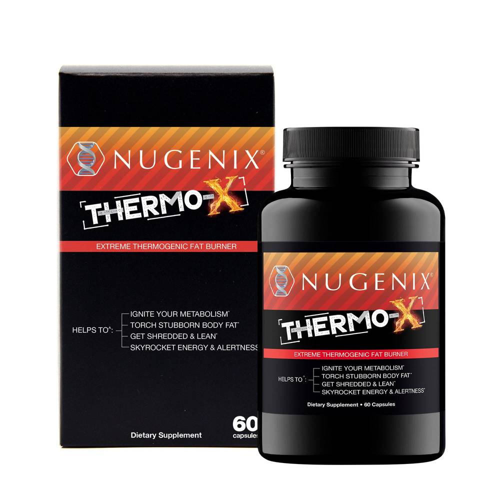 Nugenix Thermo X Extreme Metabolic Thermogenic Fat Burner Capsules (60 ct)