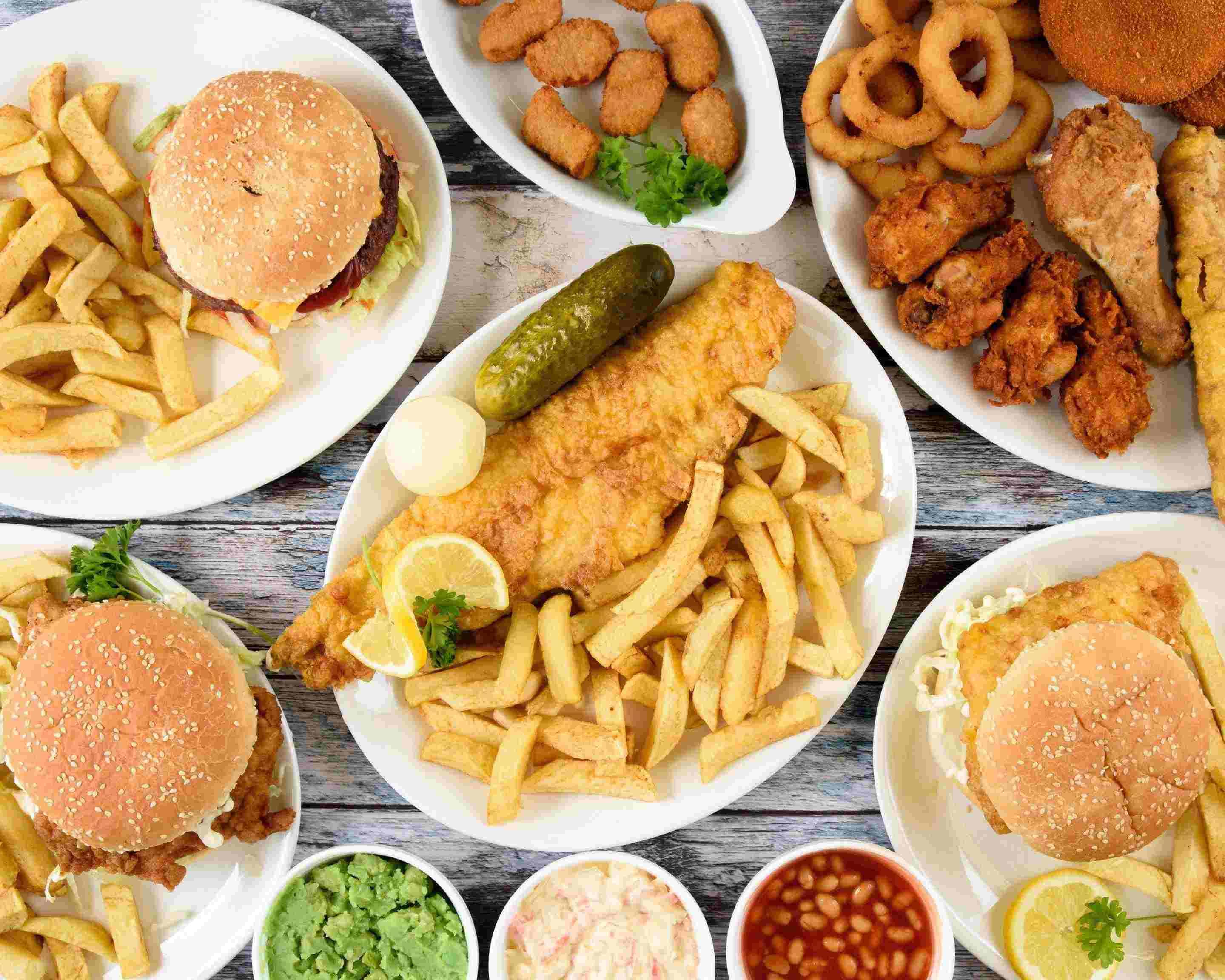 Anchor Fish and Chips Menu Takeaway in South West, UK Delivery menu