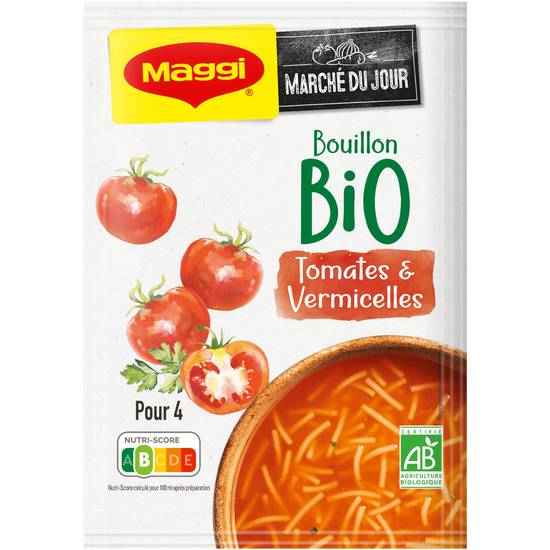 Maggi - Bio soupe bouillon tomate vermicelle