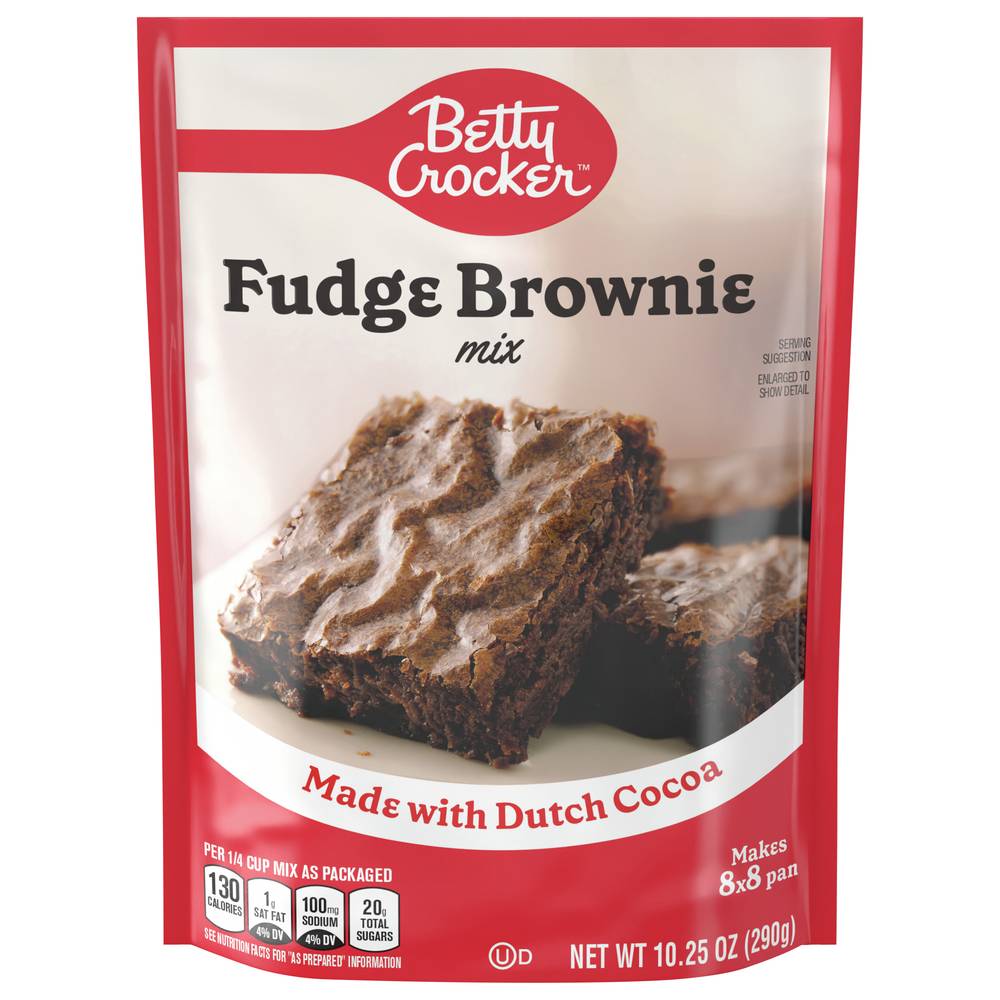 Betty Crocker Dutch Cocoa Fudge Brownie Mix (10.25 oz)