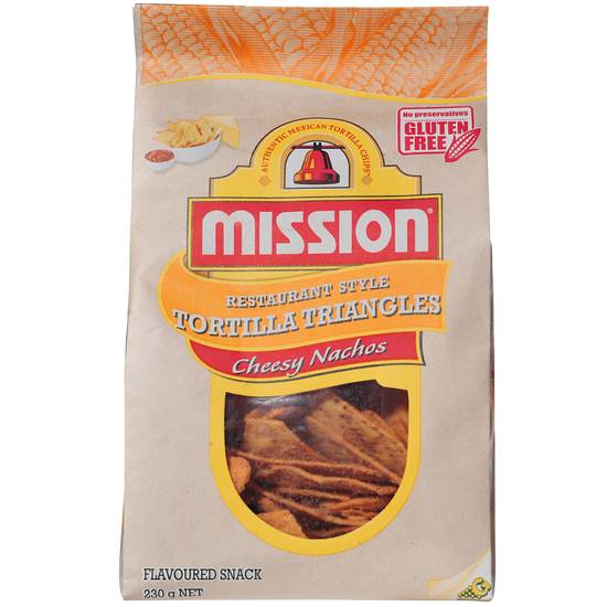 Mission Cheesy Nachos Chips 230g