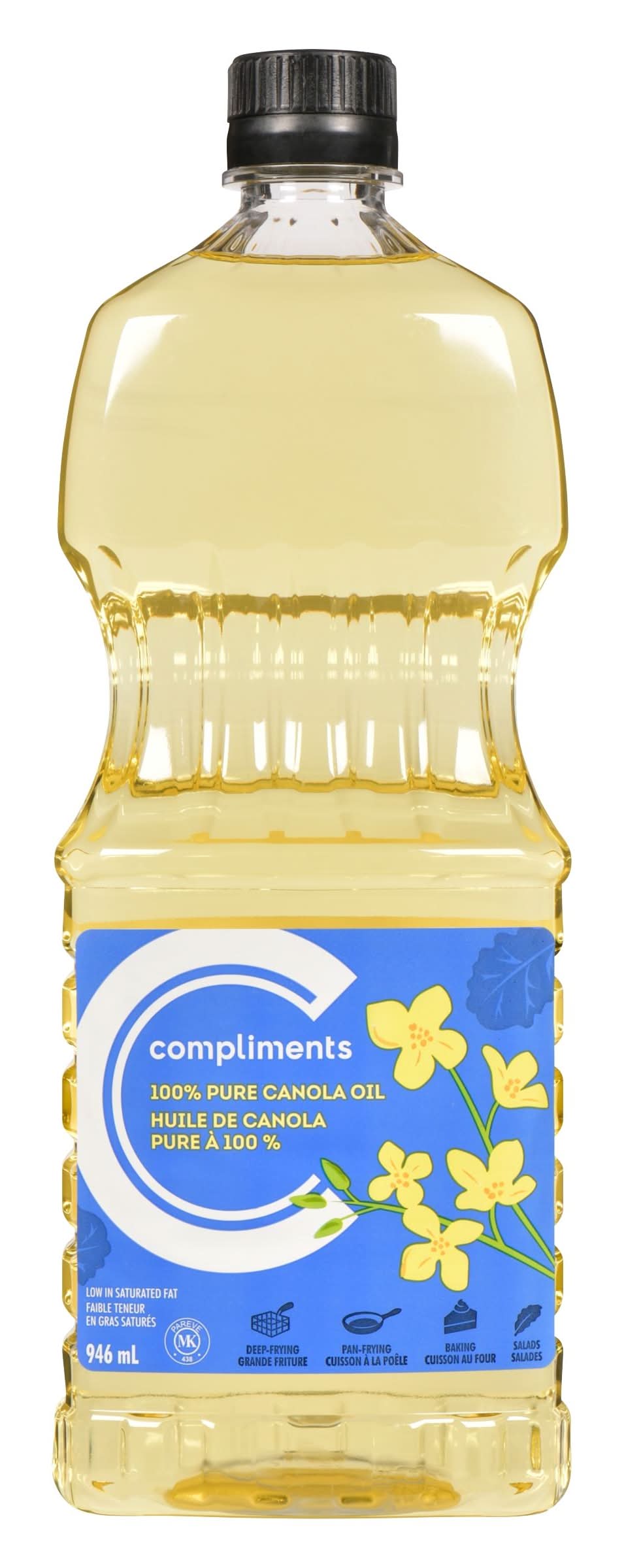 Compliments huile de canola pure à 100% (946 ml) - 100% pure canola oil (946 ml)