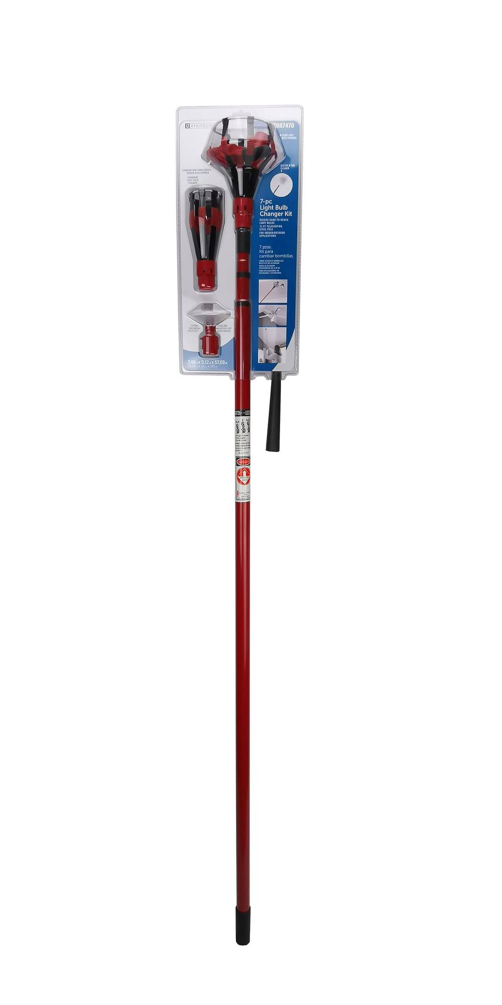 Utilitech 11-ft Steel Light Bulb Changer | PT-006-R