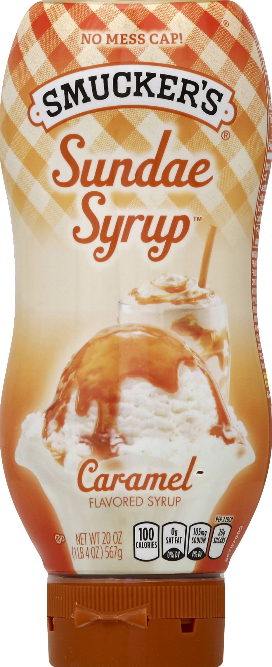 Smucker's Sundae Syrup, Caramel (20 oz)