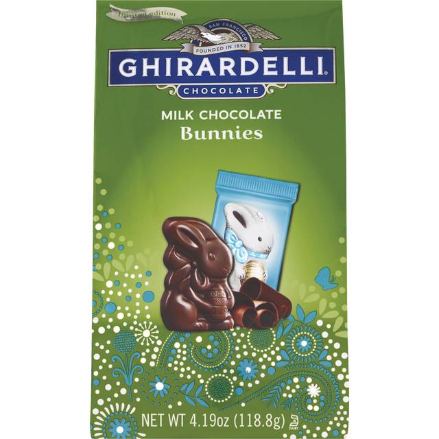 Ghirardelli Chocolate Milk Chocolate Bunny (4.2 oz)