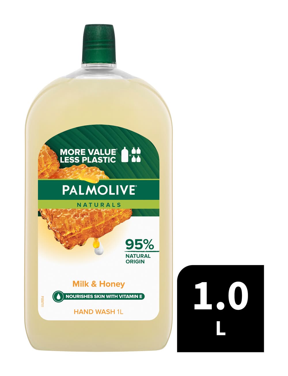 Palmolive Naturals Liquid Hand Wash Soap, Milk-Honey (1L)