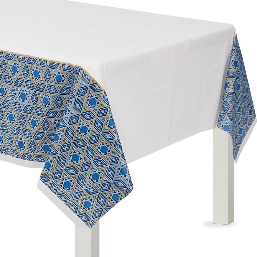 Festival of Lights Hanukkah Table Cover