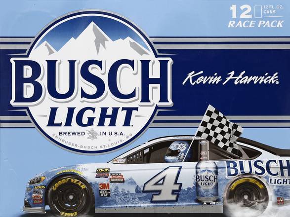 Busch Light Kevin Harvick Race Beer (12 ct, 12 fl oz)