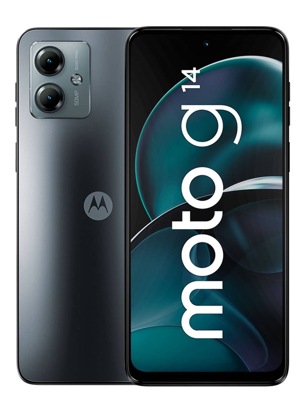 Motorola smartphone g14 128gb 6.5" gris liberado (1 u)