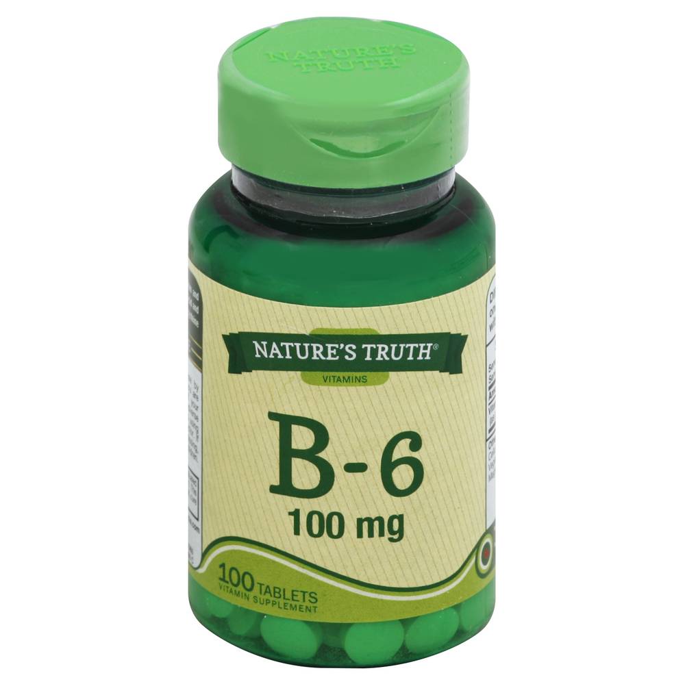 Nature's Truth Vitamin B6 Supplement