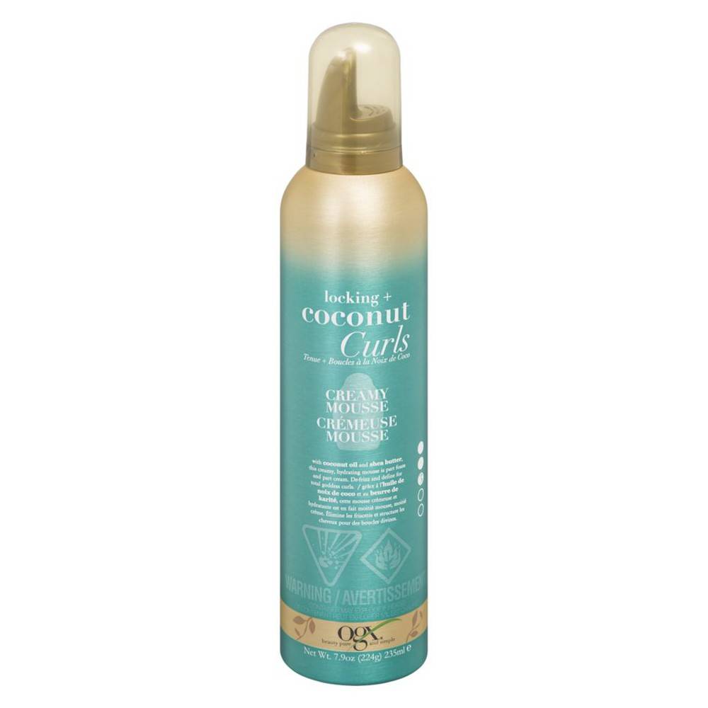 OGX Creamy Mousse Locking + Coconut Curls (235 ml)