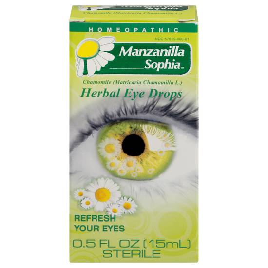 Sophia Manzanilla Herbal Chamomile Eye Drops (15 ml)