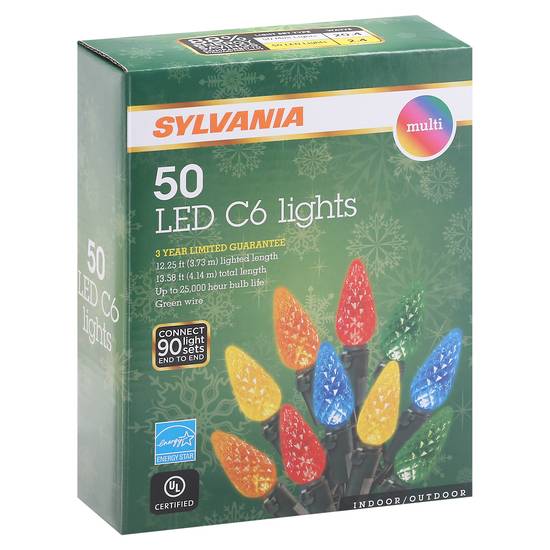 Sylvania 50 Led C6 Lights (1 set)