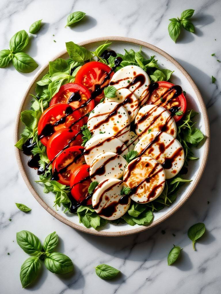 Salade caprese 🌿🍅