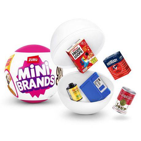 ZURU Mini Brands Assorted Retro Capsule