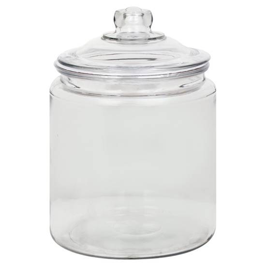 Anchor Hocking Heritage Hill Glass Jar With Lid